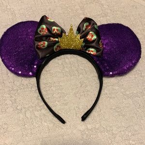 2/$20 New Disney Villains Snow White Evil Queen mouse ears headband